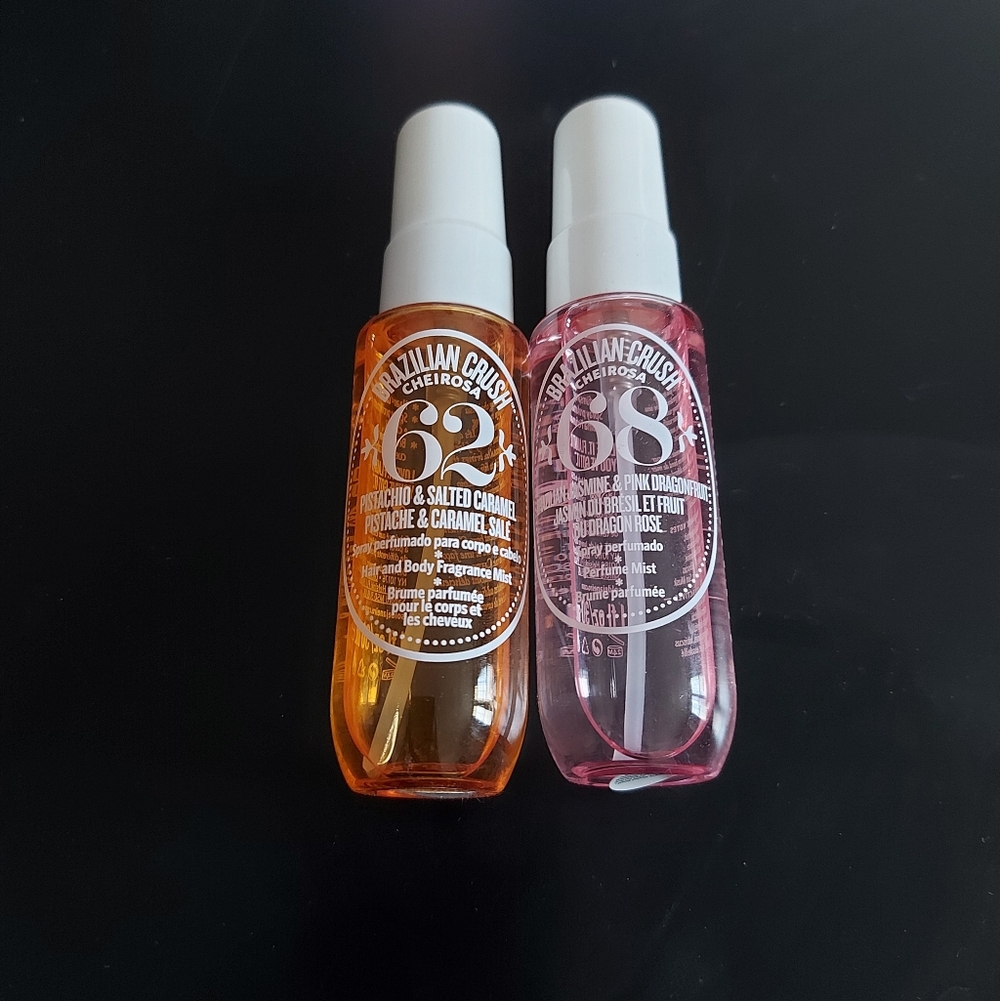 Sol De Janeiro Spray Cheriosa 62 And Cheriosa 68 Mini Size Bottles